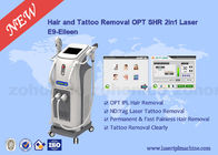 Combined e-light nd yag laser hair removal settings , skin care machine