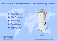 6in1 कैविटेशन मशीन 40k वजन घटाने वाला अल्ट्रासाउंड वैक्यूम आरएफ लिपो लेजर डिवाइस