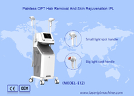 दर्द रहित Elight लेजर Ipl Opt बाल हटाने की मशीन त्वचा कायाकल्प 2in1