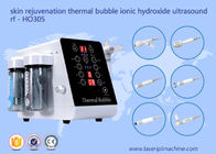सफेद ऑक्सीजन चेहरे की Whitening मशीन थर्मल बुलबुला सफाई हाइड्रो CE प्रमाणीकरण