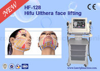 चेहरे की झुर्रिया / झाई / मुंहासे हटाने के लिए 4Mhz / 7Mhz वर्टिकल 3D HIFU मशीन