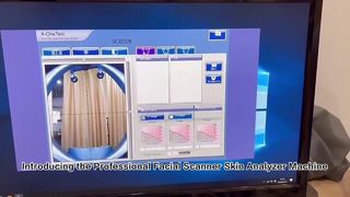 घरेलू उपयोग के लिए पोर्टेबल स्किन मैजिक मिरर 3डी फेशियल टेस्टर स्किन एनालिसिस मशीन