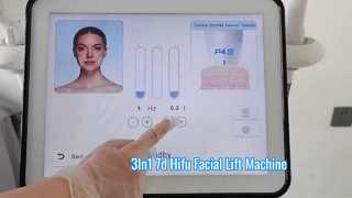 3 इन 1 विनील तंग करने वाली त्वचा शरीर को कसने वाली स्लिमिंग फेस लिफ्टिंग 7 डी हिफू