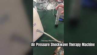 दर्द से राहत के लिए 8Bars वायु दबाव शॉकवेव थेरेपी मशीन ED उपचार