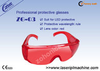 लाल 400nm लेजर सुरक्षा काले चश्मे एलईडी लाइट / दांत Whitening मशीन के लिए