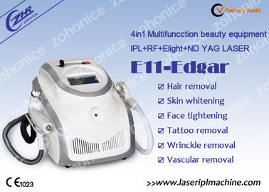 पोर्टेबल Elight IPL RF चिकनी झुर्रियां सौंदर्य मशीन 4 फिल्टर हैंडल के साथ