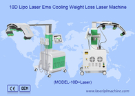 ईएमएस शीतलन प्लेट लेजर वजन घटाने मशीन Maxlipo मास्टर 10d