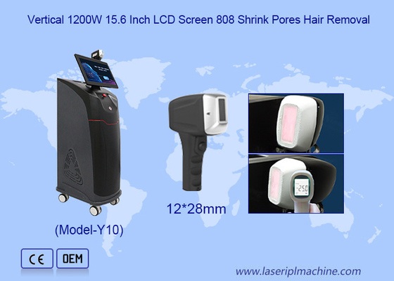 500W-1600W सभी त्वचा रंग के लिए 4 तरंग दैर्ध्य 808nm डायोड लेजर बाल हटाने की मशीन