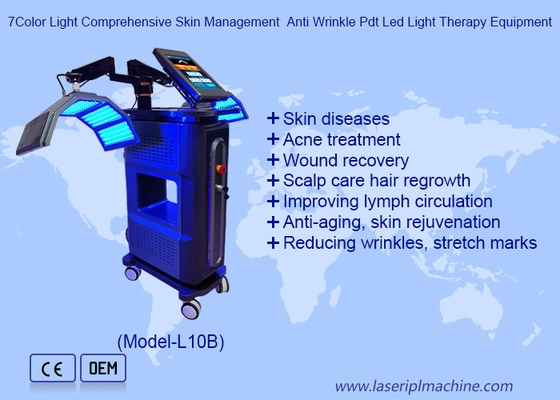 7Color Light Comprehensive Skin Management Anti Wrinkle Pdt एलईडी लाइट थेरेपी उपकरण