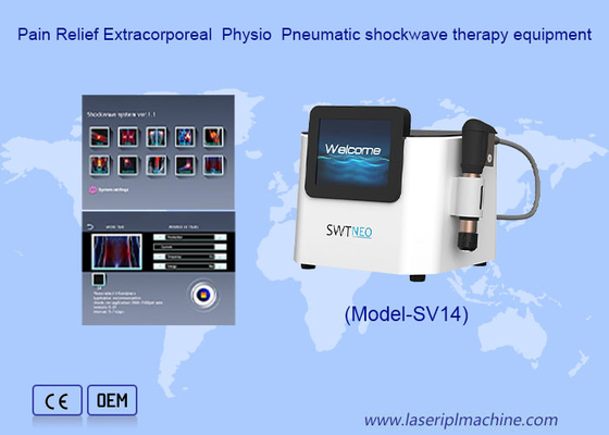 दर्द निवारण शरीर से बाहर फिजियो-pneumatic Shockwave Therapy उपकरण