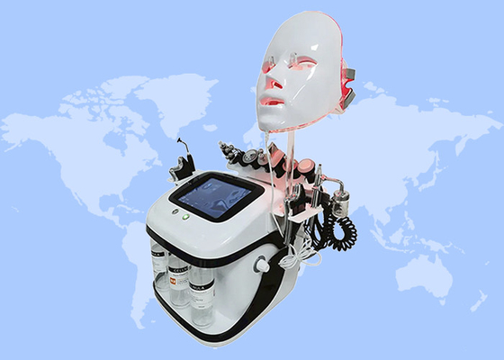 11 में 1 चेहरे की सफाई त्वचा उठाने Rf हाइड्रो Microdermabrasion मशीन के लिए exfoliating गहरी सफाई
