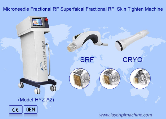 झुर्री हटाने खिंचाव निशान हटाने विरोधी उम्र बढ़ने Microneedling अंश आरएफ मशीन