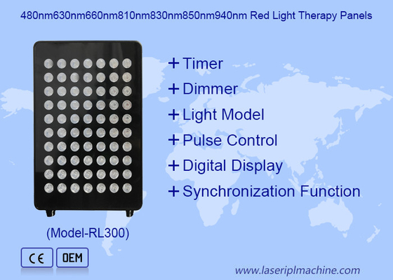 दर्द निवारण उपकरण के लिए 660nm 850nm 60pcs एलईडी अवरक्त लाल प्रकाश