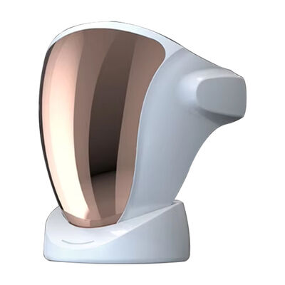 अच्छी कीमत उच्च गुणवत्ता वाला रोज़ गोल्ड कलर एलईडी लाइट थेरेपी फेशियल और नेक ब्यूटी मशीन ऑनलाइन