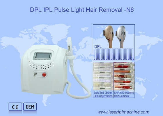 10ms 50J / Cm2 1000W बालों को हटाने आईपीएल सौंदर्य मशीन