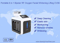 8 में 1 द्विध्रुवी आरएफ ऑक्सीजन चेहरे Whitening उठाने सौंदर्य मशीन