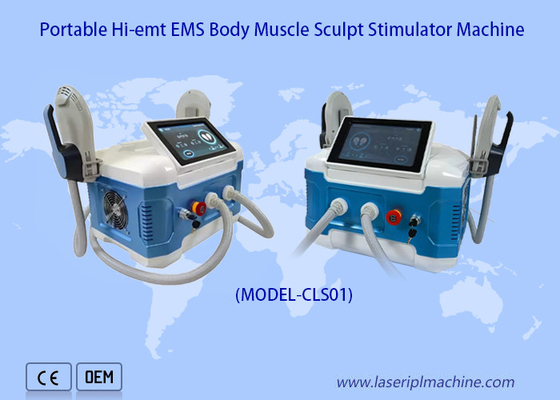 पोर्टेबल टच स्क्रीन हाय ईएमटी मशीन ईएमएस वजन घटाने शरीर की मांसपेशियों की मूर्तिकला