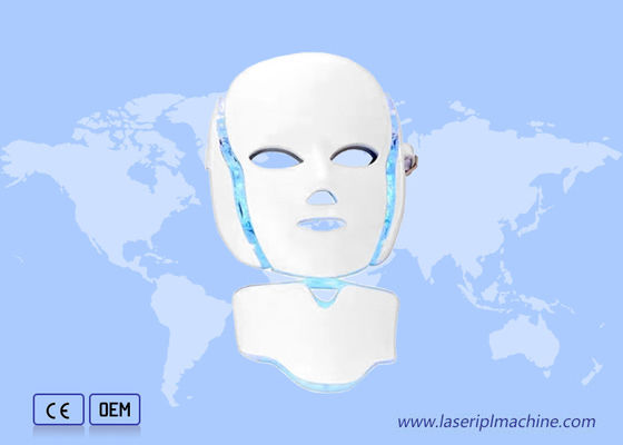 अच्छी कीमत 7 रंगीन एलईडी पीडीटी चेहरे की झुर्रियों को हटाने के लिए प्रकाश चिकित्सा मुखौटा घर का उपयोग ऑनलाइन