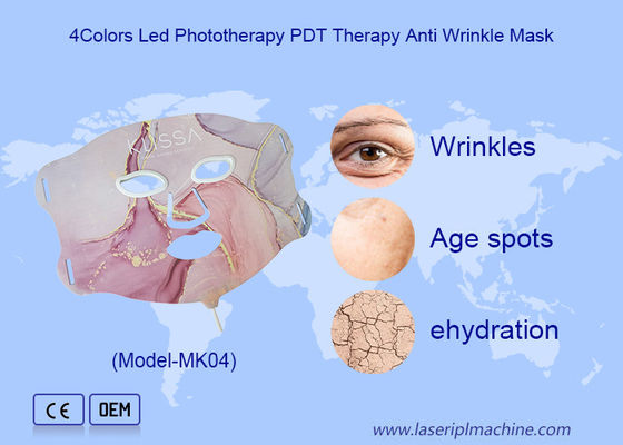 अच्छी कीमत 4 लेवल इन्फ्रारेड लाइट फेस मास्क एलईडी तीव्रता होम ब्यूटी डिवाइस ऑनलाइन