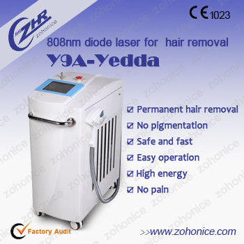 अच्छी कीमत 808nm Diode Laser Hair Removal Machine 808 Laser Epilator With Cooling System ऑनलाइन