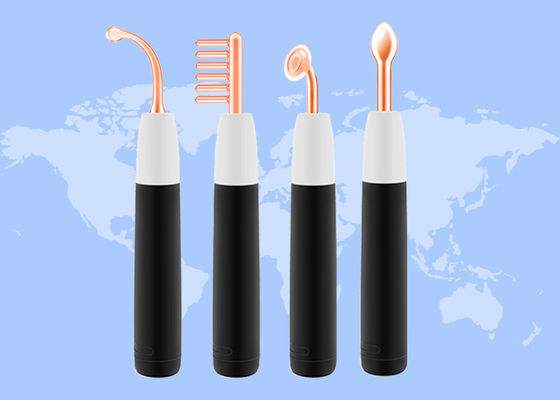 अच्छी कीमत 4 ट्यूब आर्गन गैस वायलेट और नीयन नारंगी इलेक्ट्रोड उच्च आवृत्ति छड़ी आर्गन मशीन ऑनलाइन