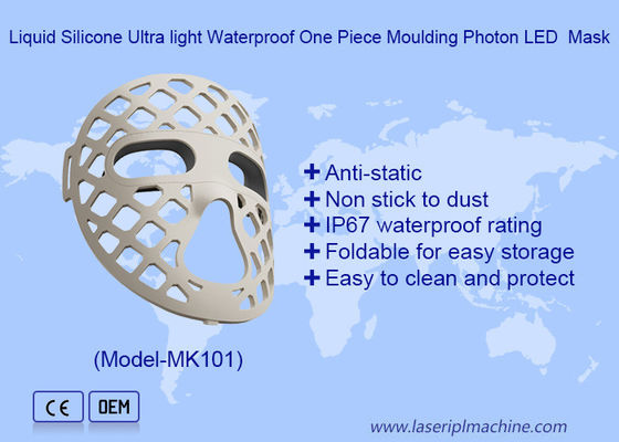 अच्छी कीमत खोखले डिजाइन नरम सिलिकॉन नीले लाल पीले प्रकाश चिकित्सा एलईडी फेस मास्क ऑनलाइन