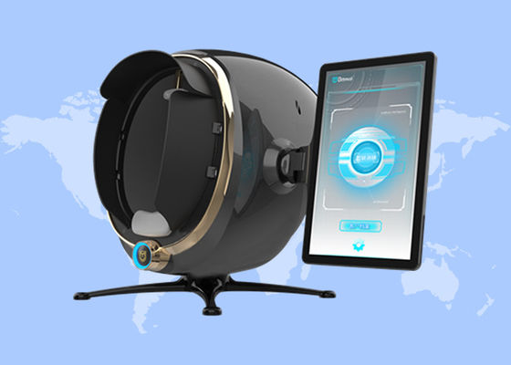 अच्छी कीमत 21.5 इंच डिस्प्ले त्वचा निदान चेहरे परीक्षक 3 डी एआई त्वचा विश्लेषण मशीन ऑनलाइन