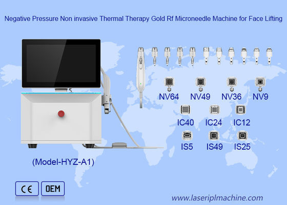 अच्छी कीमत एंटी एजिंग फेस लिफ्टिंग के लिए डबल फ्रीक्वेंसी आइसोलेटेड सुई सोना आरएफ माइक्रोनेडल मशीन ऑनलाइन