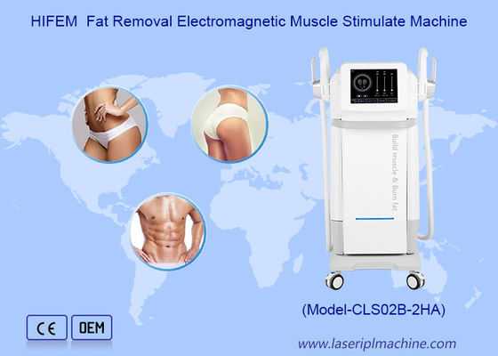 अच्छी कीमत 2 हैंडल ईएमएस वजन घटाने मांसपेशियों का निर्माण HI ईएमटी गहरी मांसपेशियों को उत्तेजित मशीन ऑनलाइन