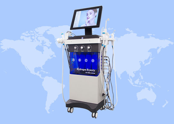 अच्छी कीमत 14 इन 1 अल्ट्रासोनिक स्क्रबर आरएफ बायो फेशियल क्लीनिंग हाइड्रोडर्मैब्रेशन मशीन ऑनलाइन