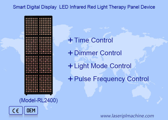 अच्छी कीमत सौंदर्य त्वचा के लिए 5 तरंग दैर्ध्य विकिरण एलईडी रेड लाइट थेरेपी पैनल ऑनलाइन