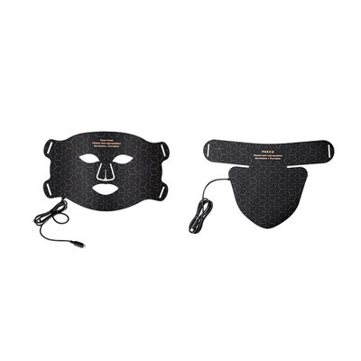 अच्छी कीमत चेहरे की झुर्रियों को हटाने के लिए इन्फ्रारेड सिलिकॉन मास्क के साथ 4 रंग एलईडी लाइट ऑनलाइन