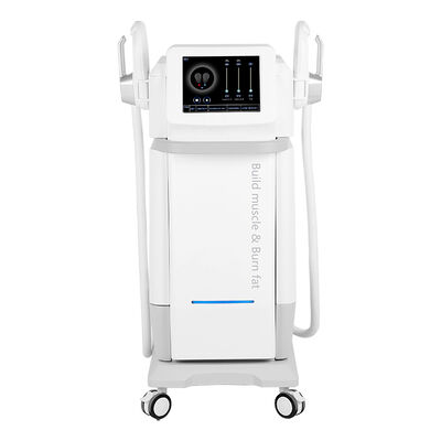 अच्छी कीमत 2हैंडल उच्च शक्ति निर्माण मांसपेशियों वसा जलाने HIFEM मूर्तिकला मशीन ऑनलाइन