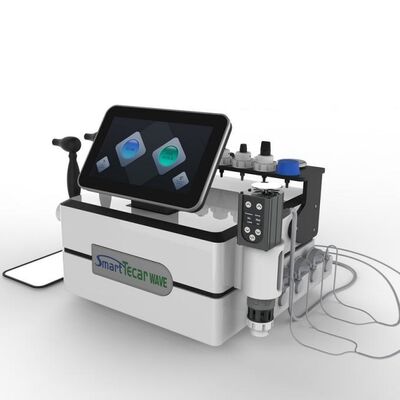 पोर्टेबल स्मार्ट Tecar आरएफ सौंदर्य उपकरण 18HZ Shockwave थेरेपी मशीन