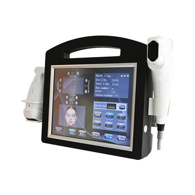 2 इन 1 लिपोसोनिक बॉडी शेपिंग फेस स्किन लिफ्ट रिंकल रिमूवर 4डी हाइफू मशीन