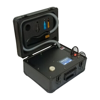 सीई सूचीबद्ध उच्च गुणवत्ता वाली पोर्टेबल AC220V लेजर टैटू हटाने की मशीन 1064nm 532nm 5HZ