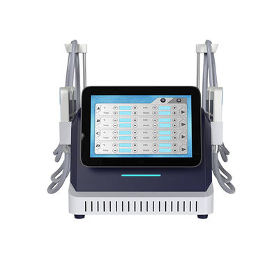 2 इन 1 क्रियो प्लेट और ईएमएस स्लिमिंग मशीन वसा फ्रीजिंग त्वचा तंग करने के लिए