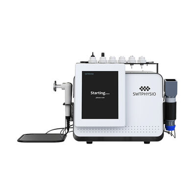 अच्छी कीमत 4 हैंडल ईडी थेरेपी सुधार झुर्रियां 448KHz CET RET वैक्यूम ईएमएस फिजिकल थेरेपी शॉकवेव डिवाइस ऑनलाइन