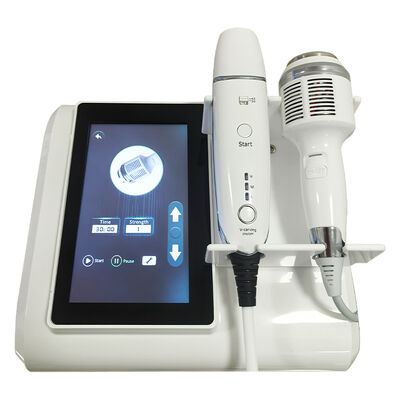 आरएफ हिफू आइस हर्मर 2 इन 1 त्वचा सख्त करने वाली विरोधी झुर्री बहुक्रिया मशीन