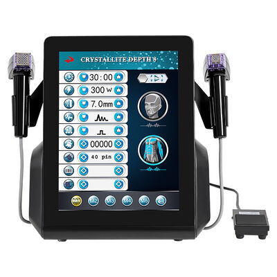 2 इन 1 त्वचा कायाकल्प चेहरे का उठाना विरोधी झुर्रियों Microneedling आरएफ मशीन