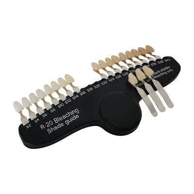 अच्छी कीमत जेनेटिक यलो टीथ के लिए क्लिनिक डेंटल पोर्सिलेन 3 डी टीथ शेड गाइड ऑनलाइन