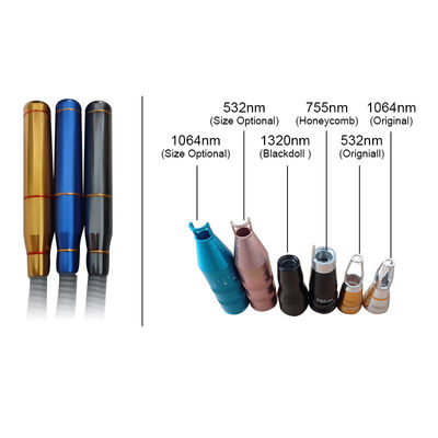 अच्छी कीमत Nd Yag सिकुड़ने छिद्र 532nm 1032nm टैटू हटाने हैंडल सहायक उपकरण HY-9 ऑनलाइन