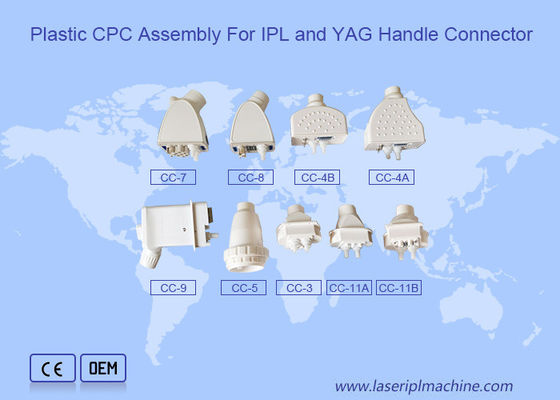 अच्छी कीमत स्क्वायर कनेक्टर 900W क्लिनिक प्लास्टिक सीपीसी याग लेजर आईपीएल हैंडल ऑनलाइन