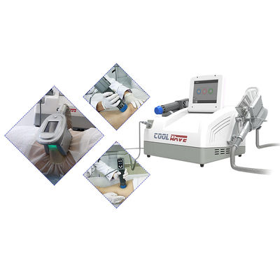 अच्छी कीमत 2 हैंडल शॉक वेव क्रायोलिपोलिसिस कैविटेशन बॉडी स्लिमिंग मशीन ऑनलाइन