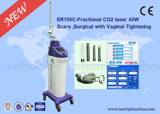 अच्छी कीमत 10600nm Metal Tube RF Fractional Laser Cutter Machine Skin Resurfacing ऑनलाइन